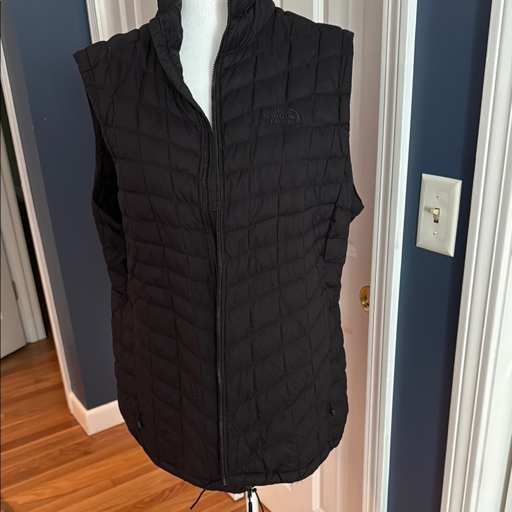 The North Face Black Quilted Vest